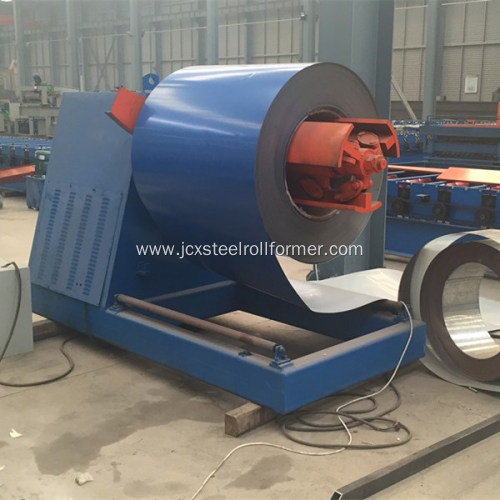 5Tons automatic hydraulic decoiler for roll forming machine